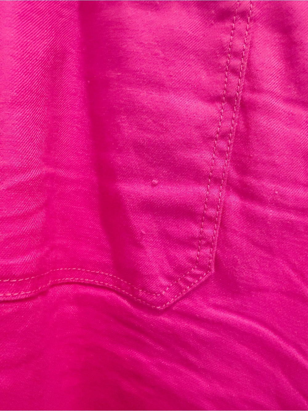 ANTHROPOLOGIE MAEVE The Colette Linen Cropped Pants in Pink size 16 Plus - Picture 7 of 13